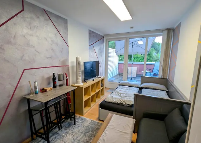 公寓 Entspannen In An Der Donau Inklusive Netflix *